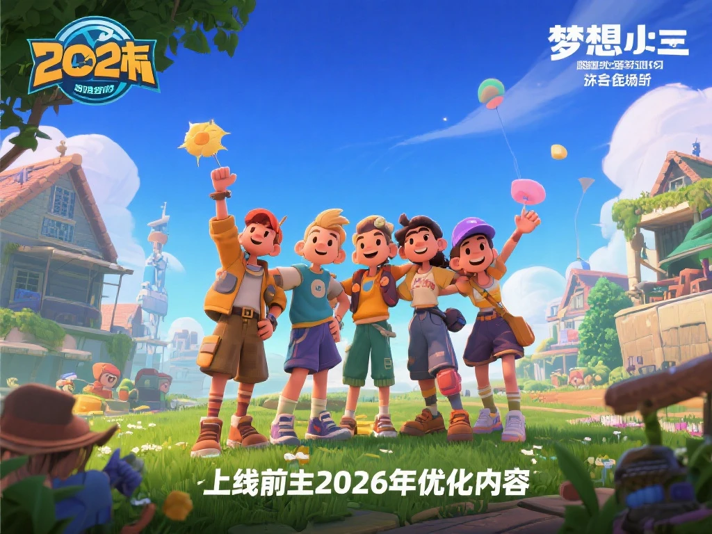 《朋友收集 梦想生活》游戏震撼发布 2026年盛大亮相