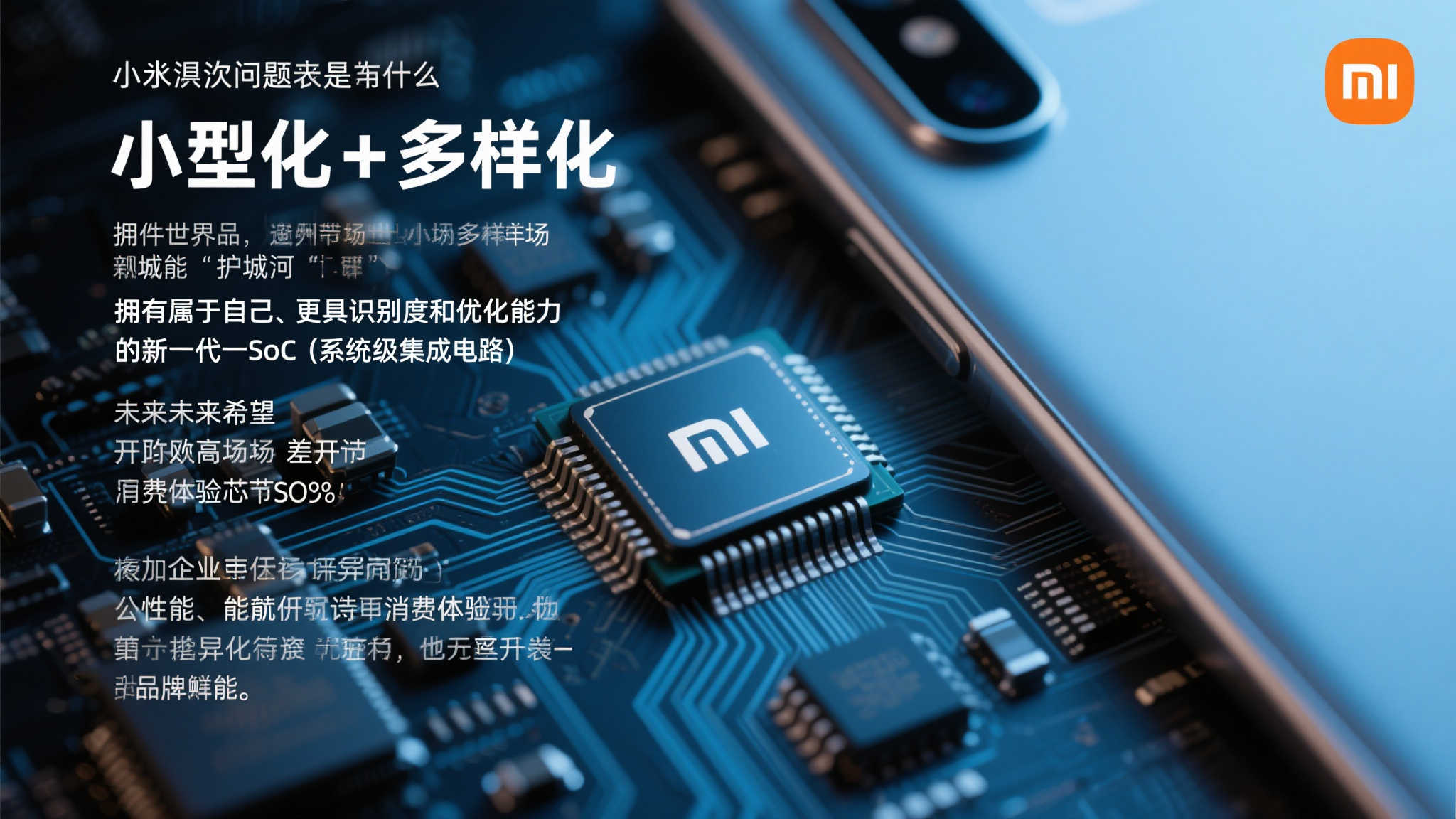 小米自研芯片团队突破千人,新一代处理器震撼亮相! 小米自研芯片团队突破千人,新一代处理器震撼亮相!