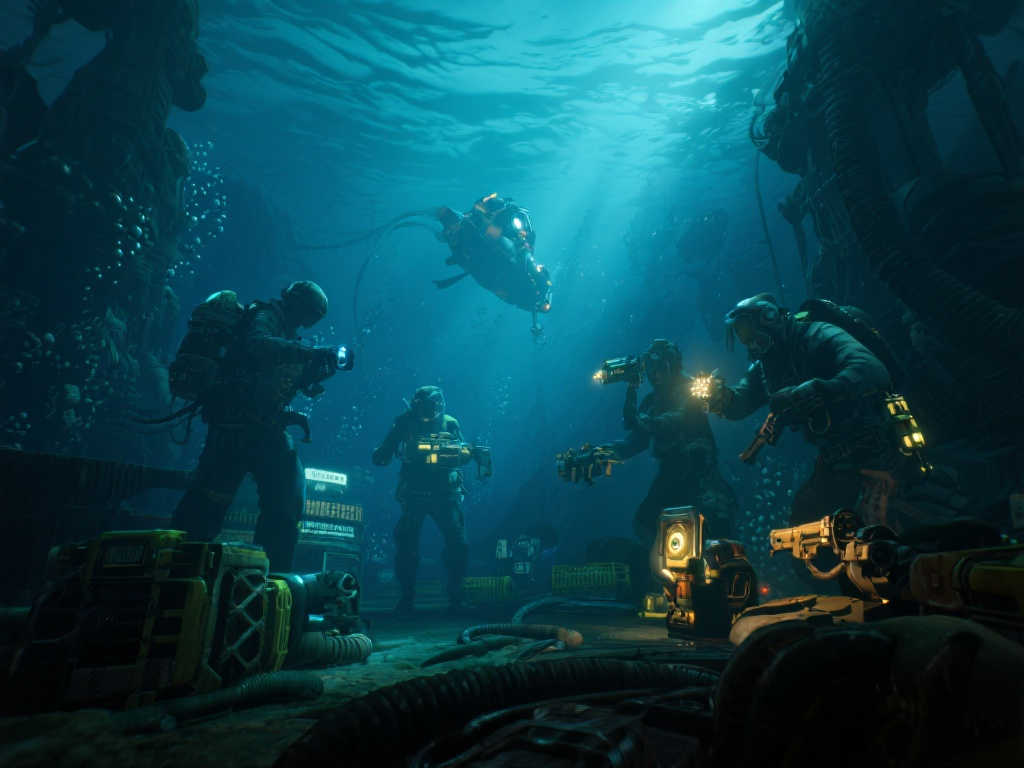 《黑水》:合作潜艇恐怖冒险,4月23日抢先试玩开启 《黑水》:合作潜艇恐怖冒险,4月23日抢先试玩开启