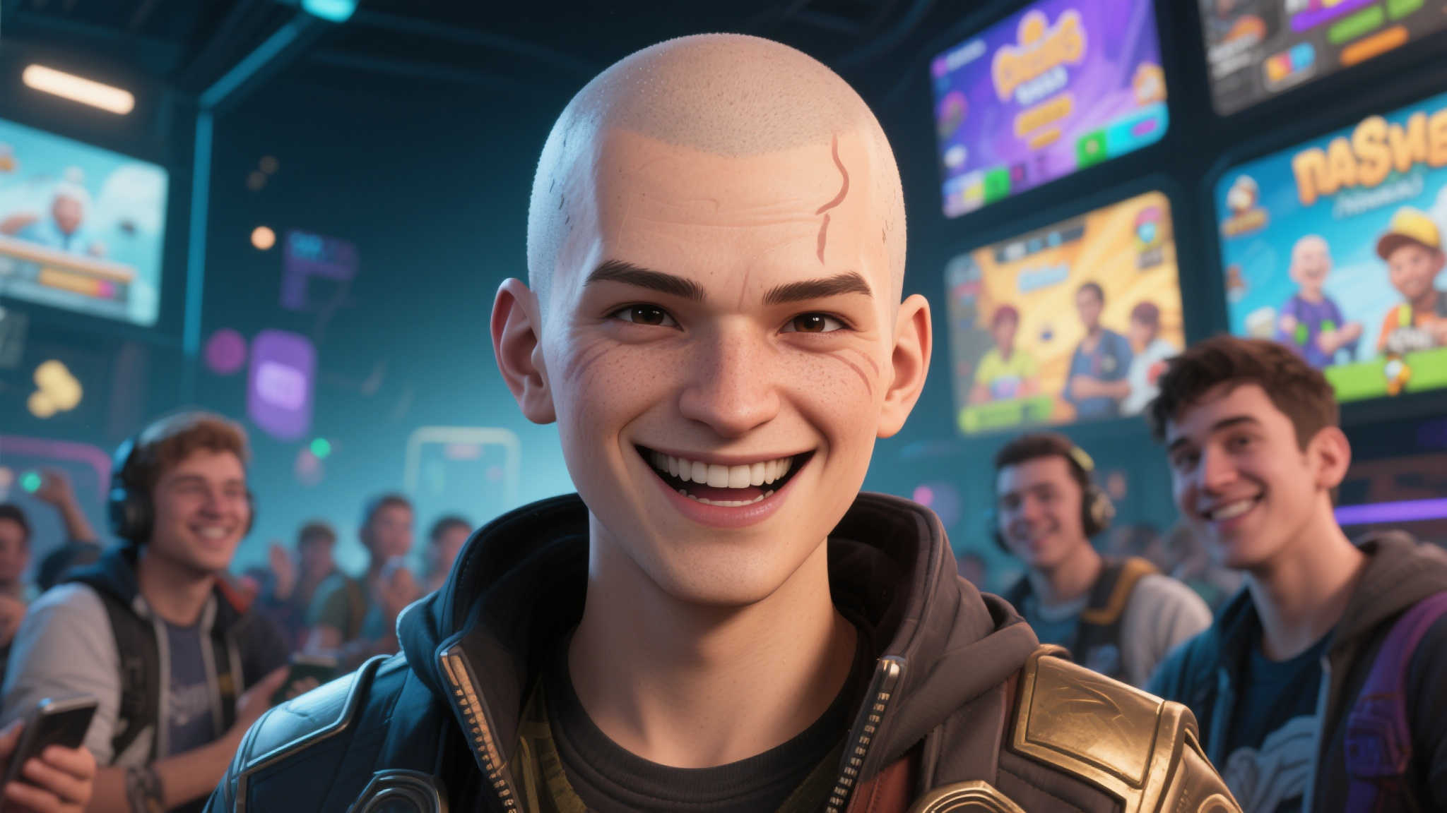 意外新造型？玩家玩《剑星》误将伊芙变成光头