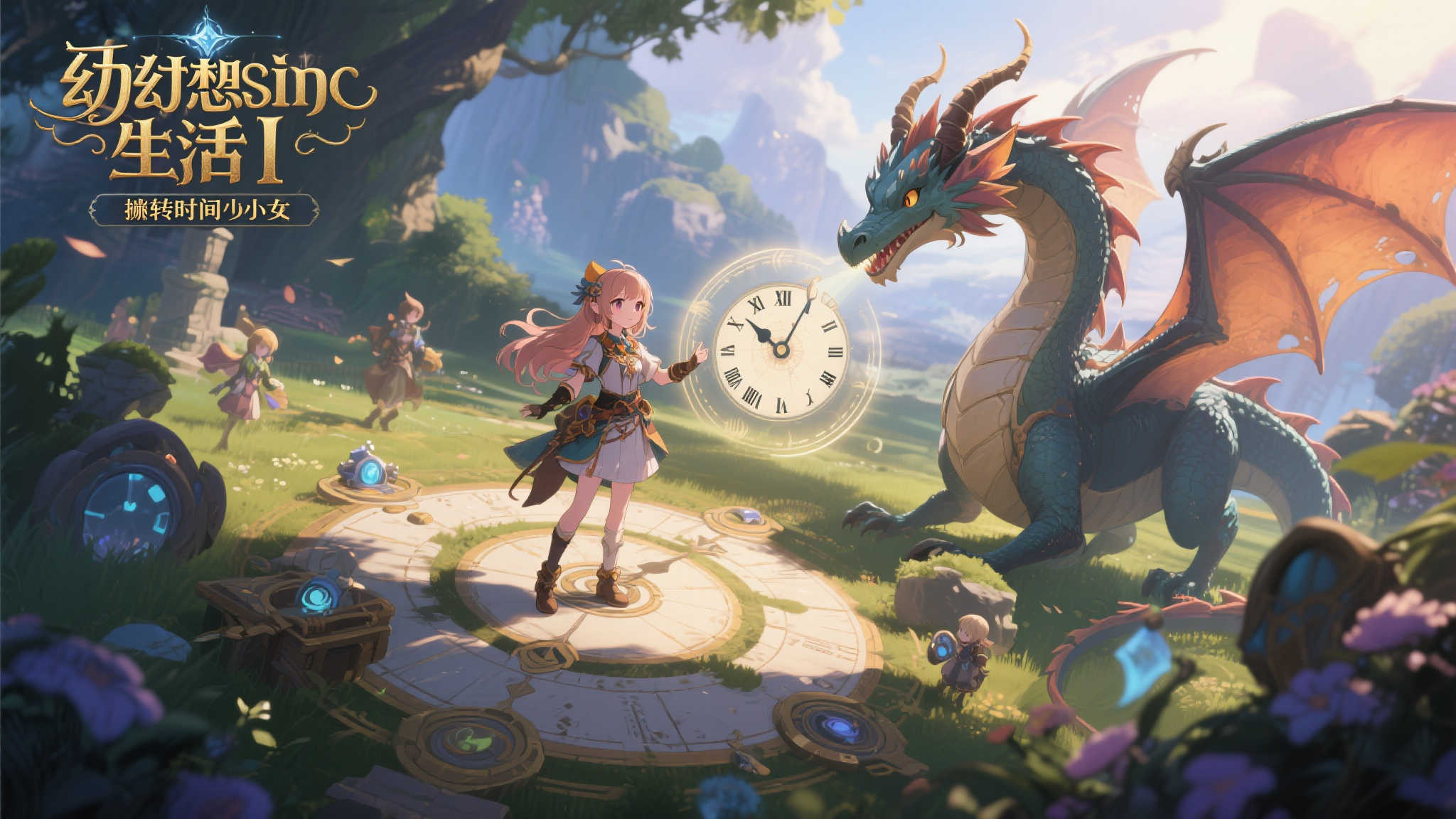 备受好评RPG《幻想生活i:旋转龙与时间窃贼少女》正式发售 备受好评RPG《幻想生活i:旋转龙与时间窃贼少女》正式发售